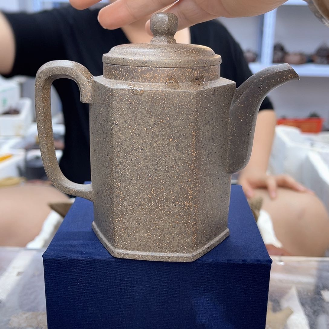 茶壶紫砂宜兴紫砂壶瑕疵