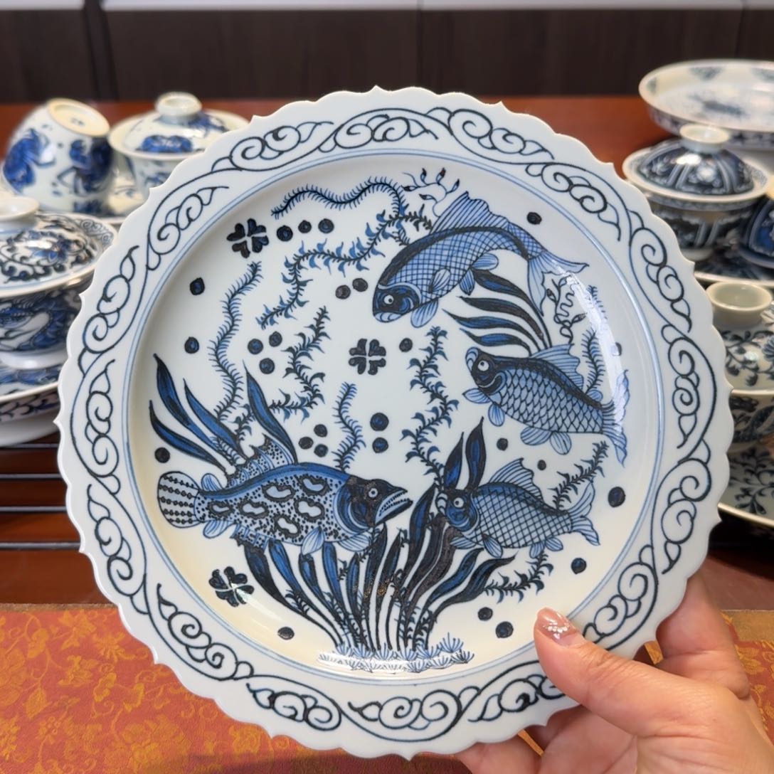 景德镇手工手绘茶具