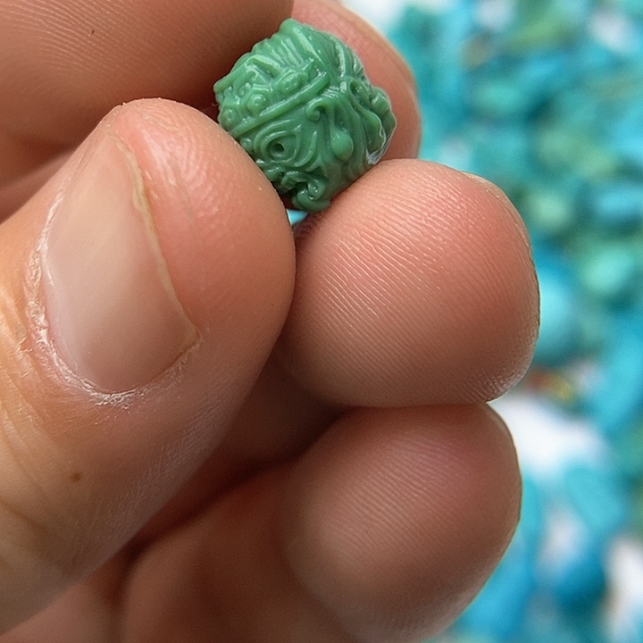 绿松石珠宝奇石未镶嵌