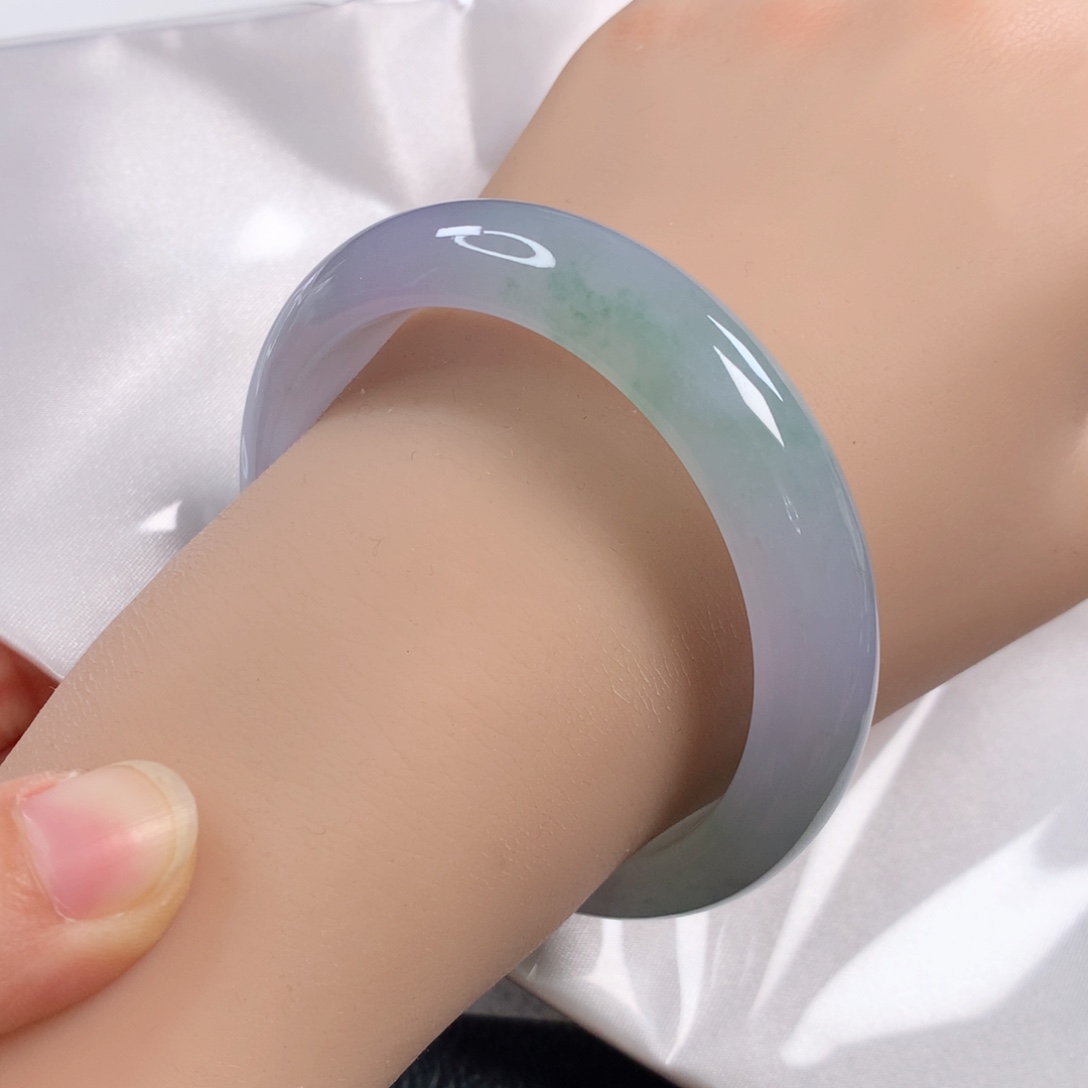 未镶嵌手镯翡翠 正圈231冰春彩梦中情镯❤️❤️❤️