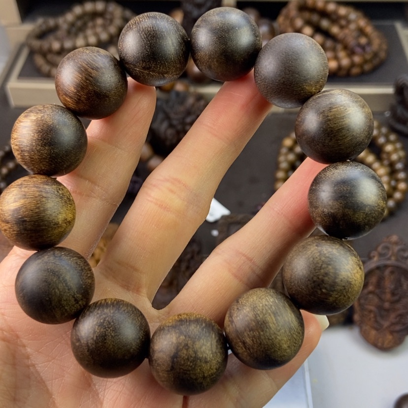 【闪购商品】沉香手串小****9越南白棋