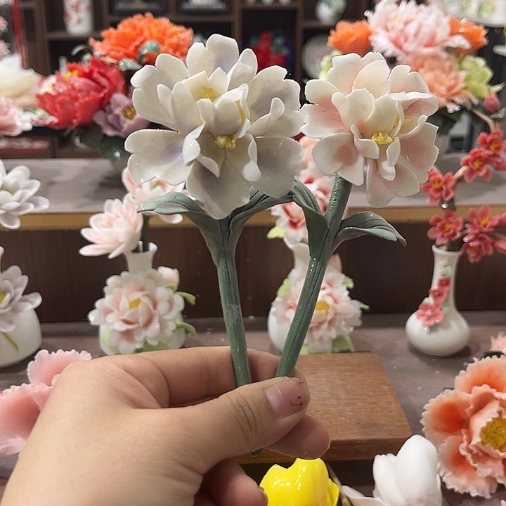 瓷片陶瓷工艺品摆件