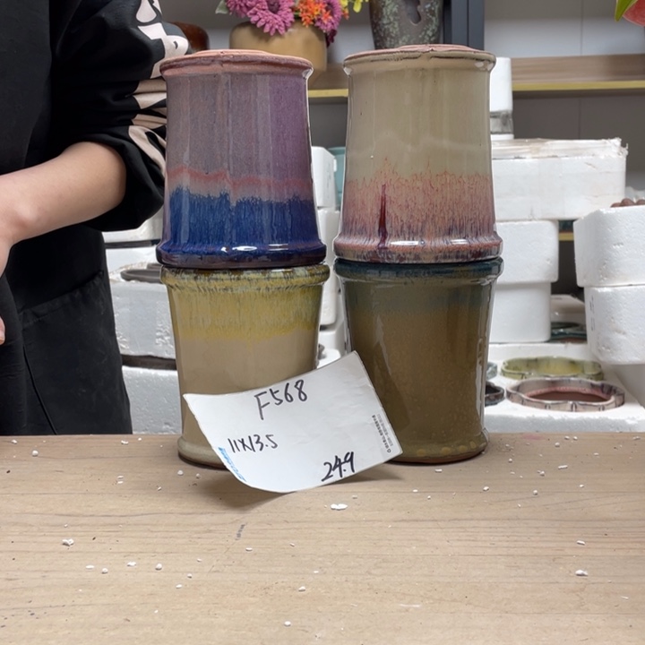 粗陶多肉花盆微瑕568