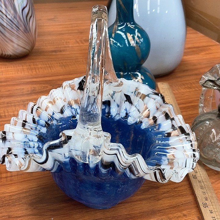 无铅玻璃琉璃花瓶高21口21