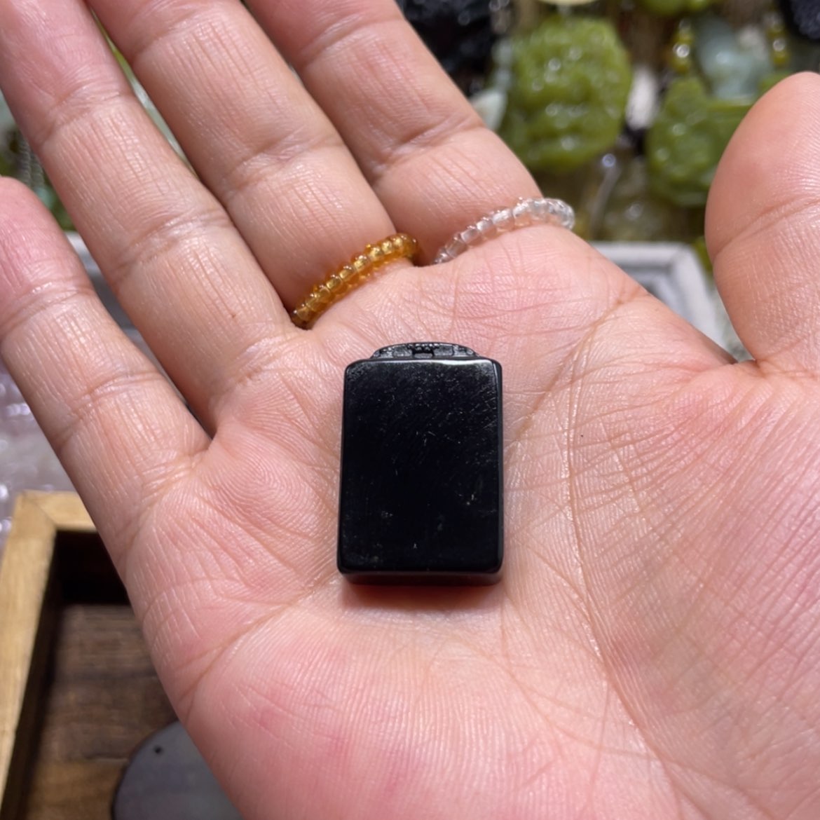 【闪购商品】岫玉颈饰未镶嵌114吊坠