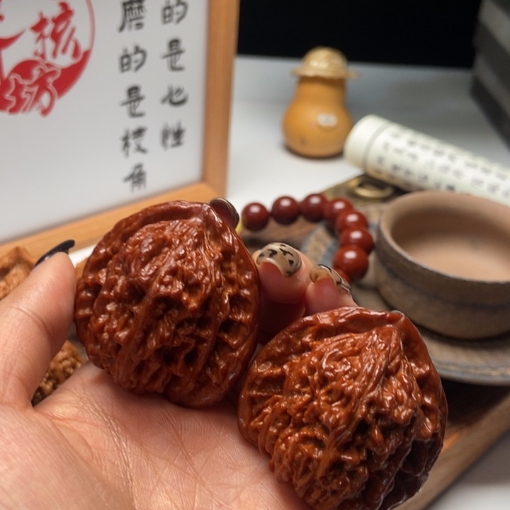 阿***繁吊坠文玩核桃三角楼三角楼三角楼