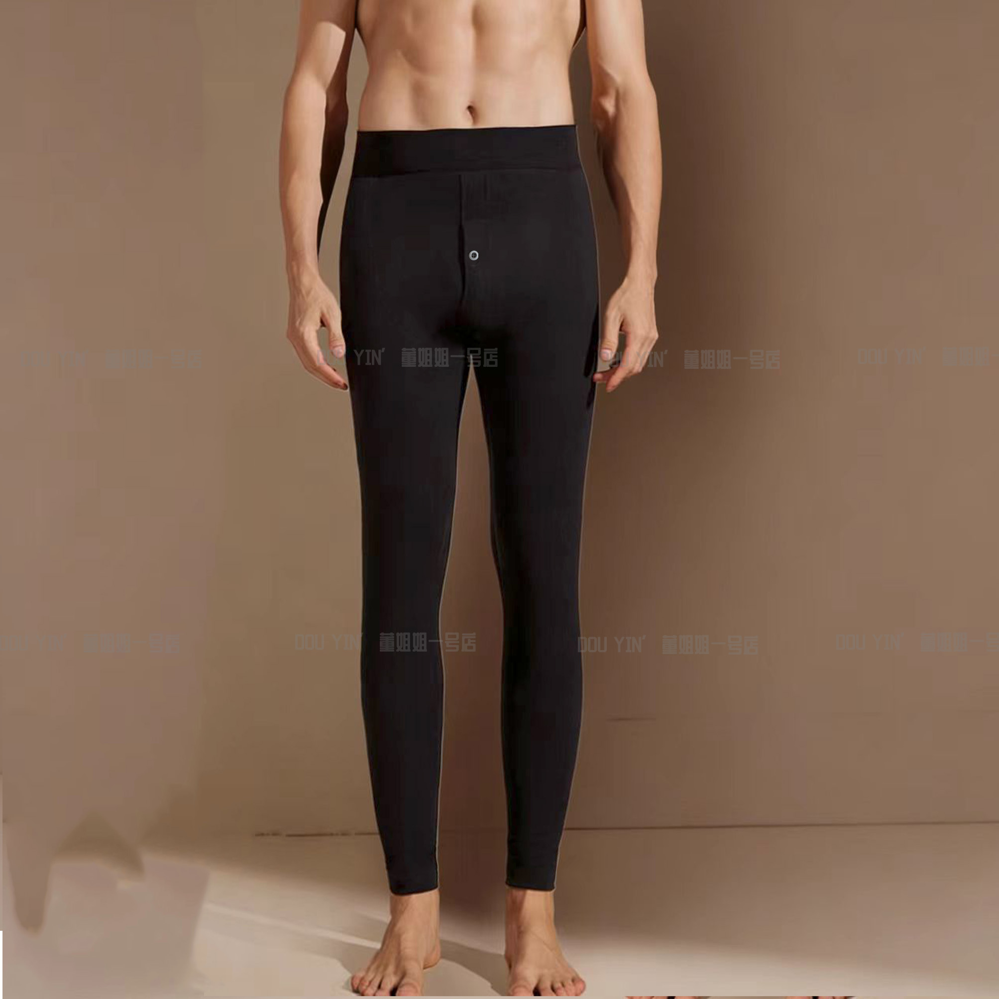 7701冬款加棉长护膝男棉裤