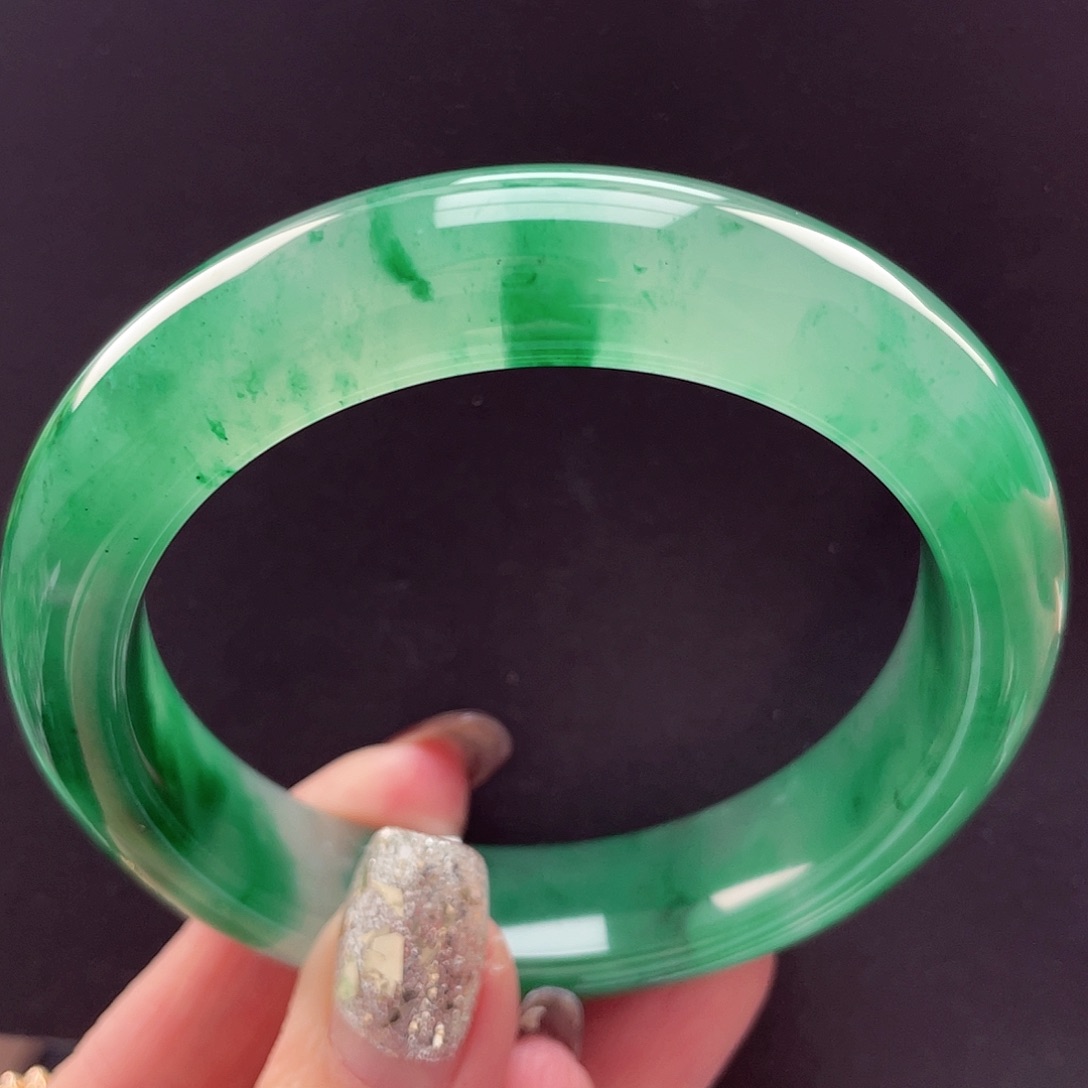 石英质玉未镶嵌手镯58-59