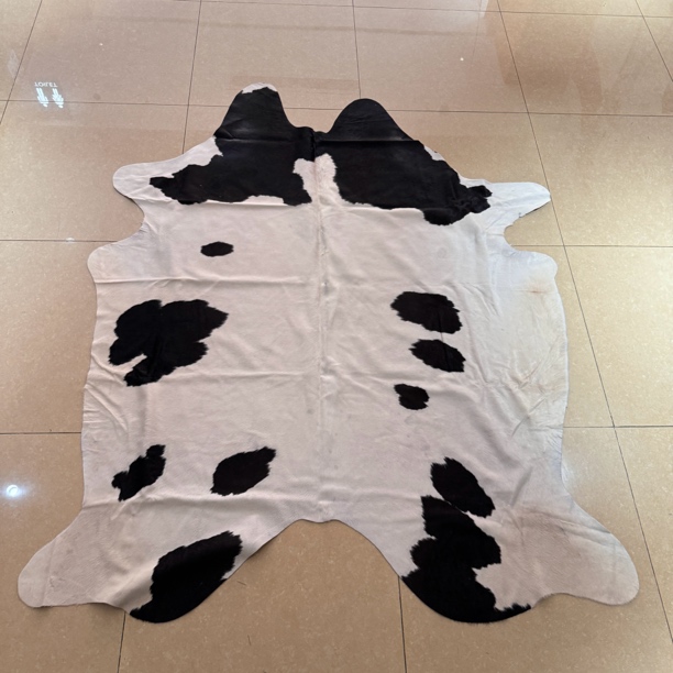 【本尼家】R49 240*185cm专拍牛皮地毯家用轻奢手工