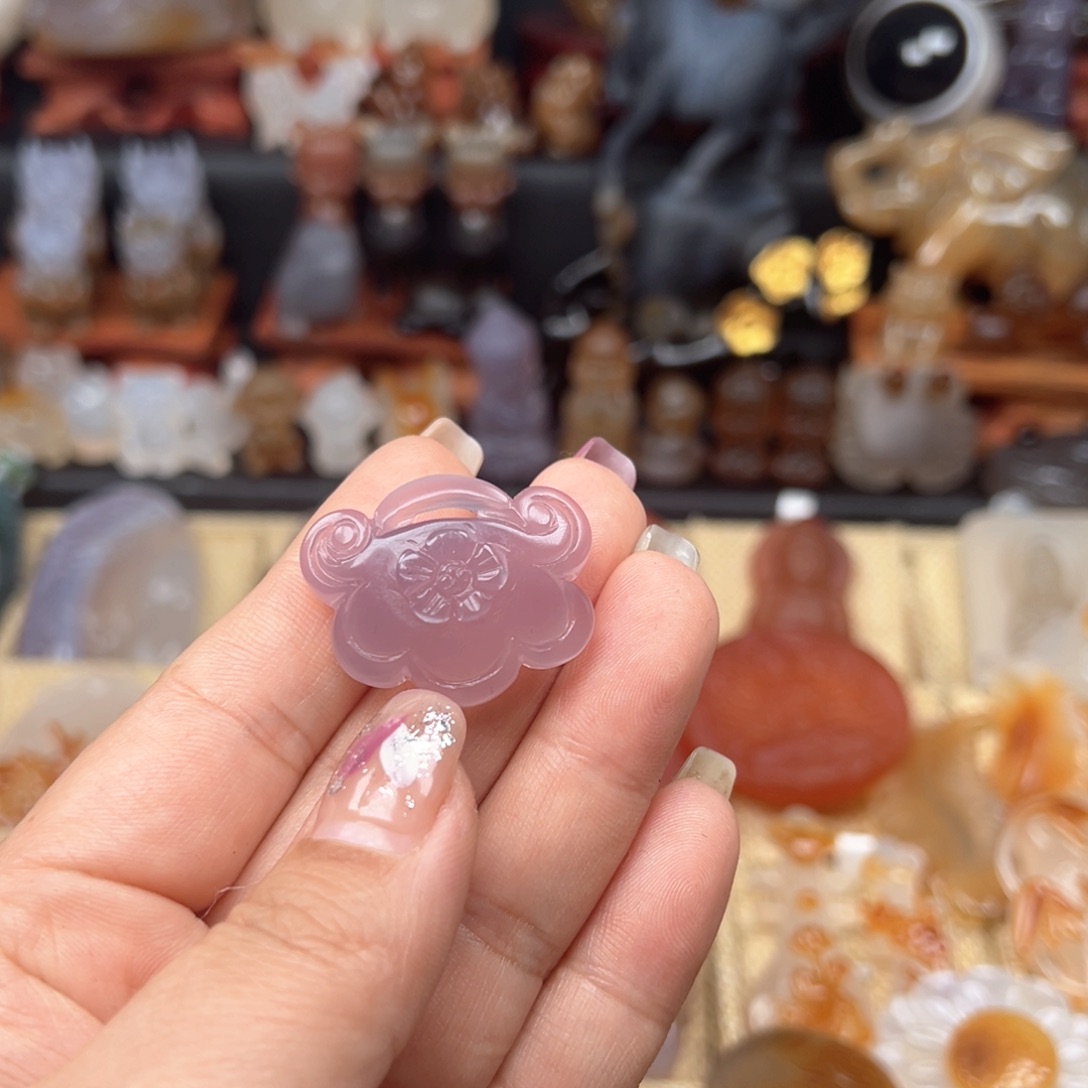 玛瑙/玉髓颈饰合金