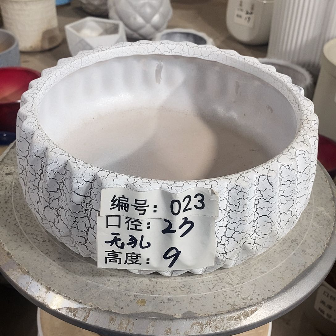 【闪购商品】陶瓷微瑕花盆-023-1个