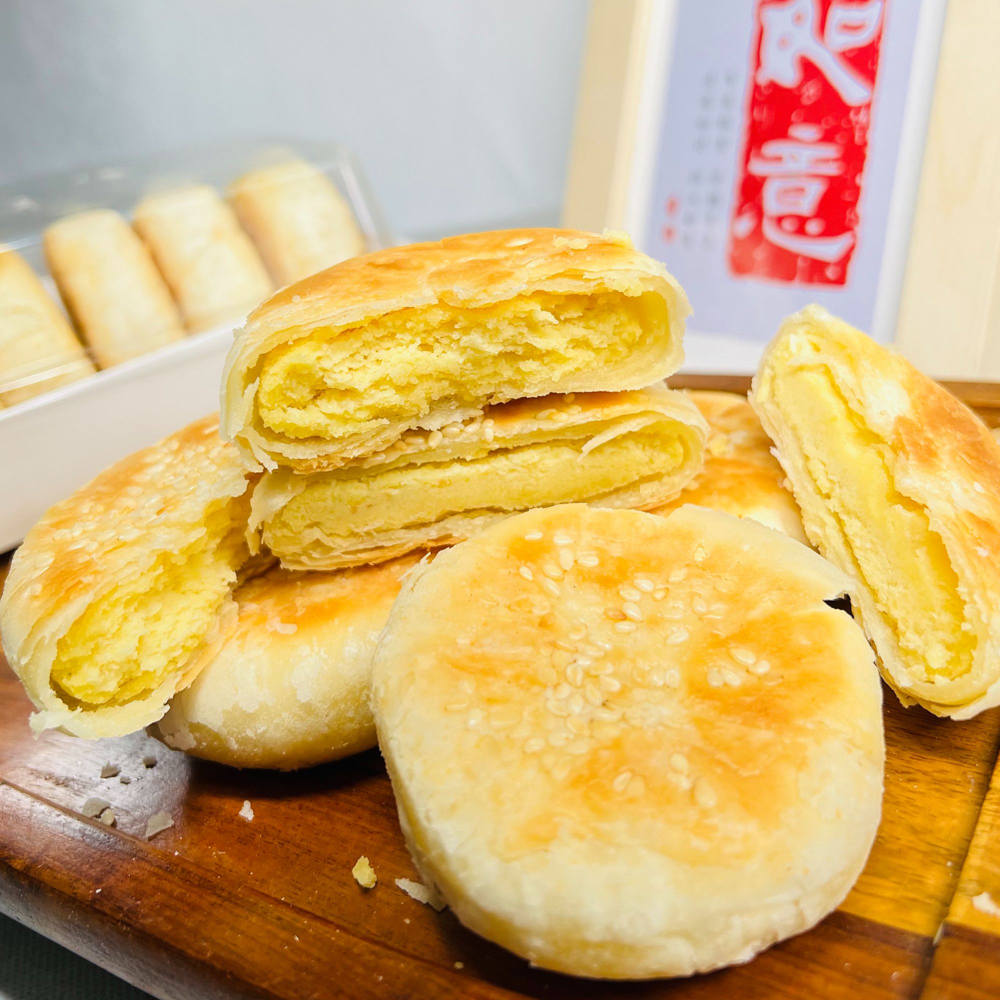 板栗酥面食糕点下午茶点心休闲零食美食