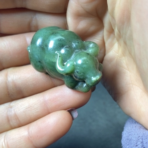 和田玉（糖玉）挂件未镶嵌