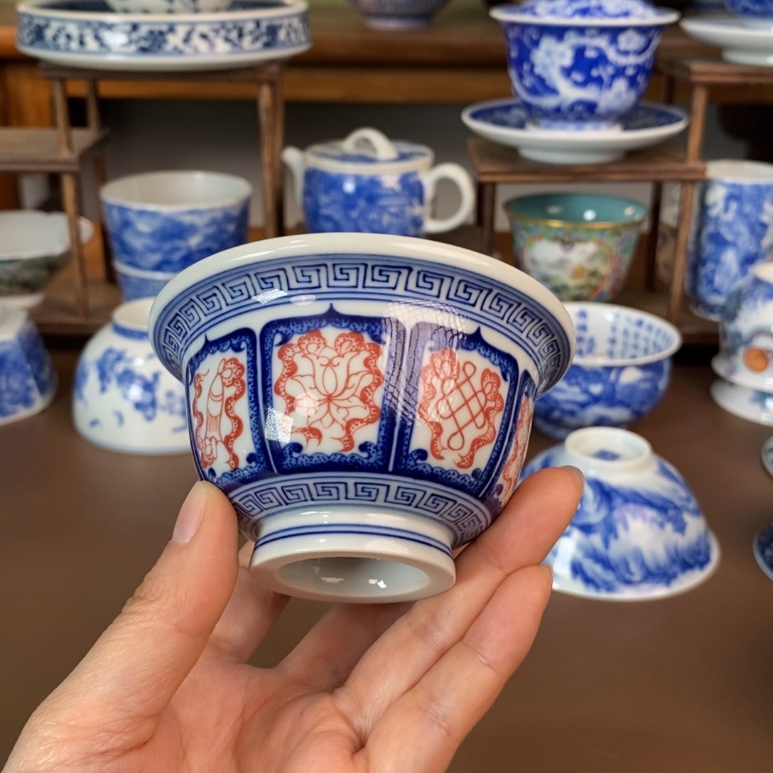 景德镇陶瓷手工手绘