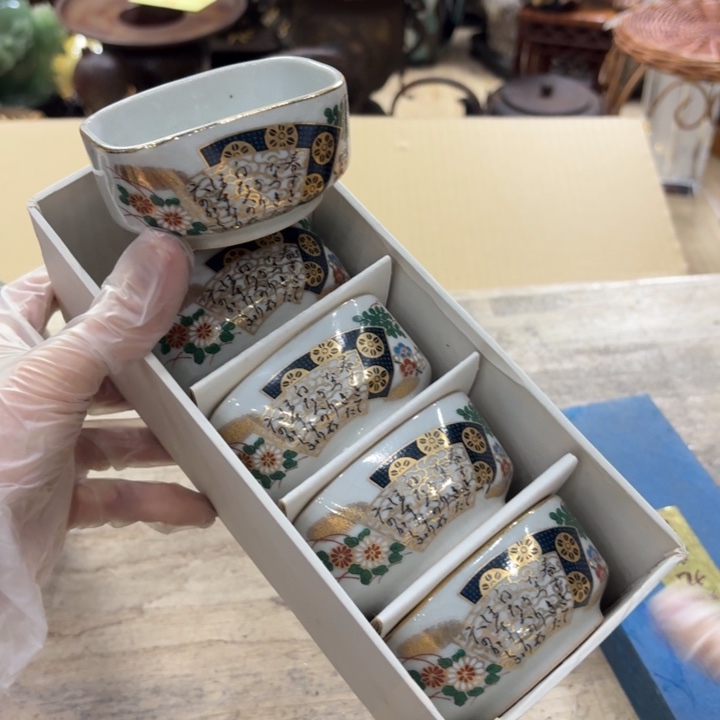 陶瓷古美术置物摆件