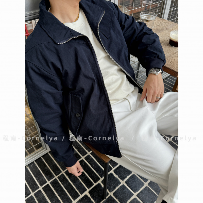 C / Cornelya 率性时刻 ’ 秋冬通勤保暖拼接宽松休闲棉服夹克外套