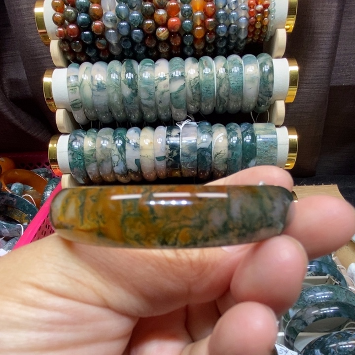 手镯玛瑙/玉髓未镶嵌52口