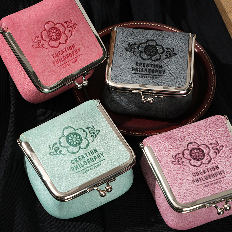 制道手工皮具经典大容量收纳盒手拿13585