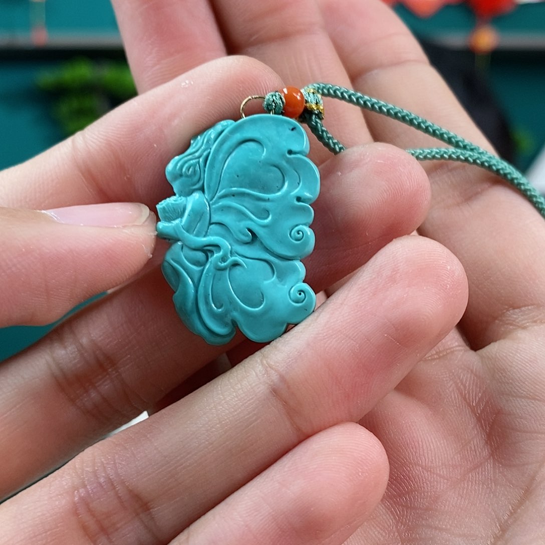 绿松石珠宝奇石未镶嵌*️