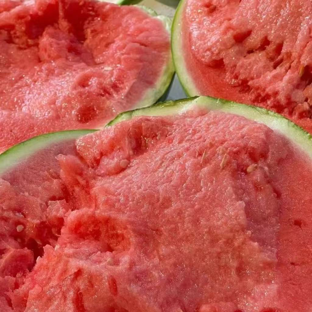 海南麒麟西瓜单果6.5斤左右北京市北京市