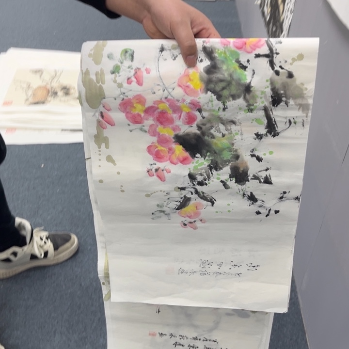 国画绘画手绘作品