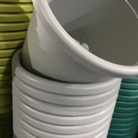 树脂四季5号灰白无托6个微瑕