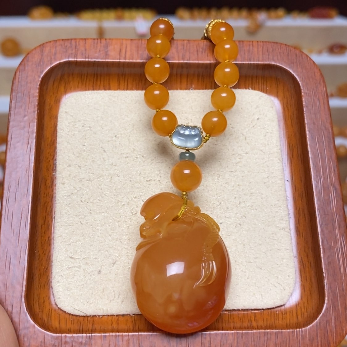 【闪购商品】未镶嵌颈饰蜜蜡项链