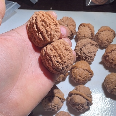 吊坠文玩核桃虎头