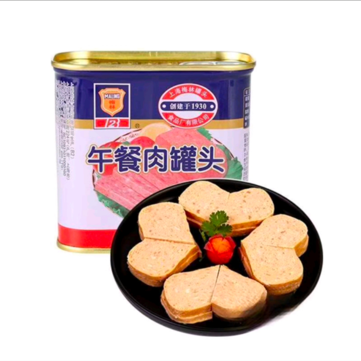 【午餐肉】梅林午餐肉罐头340g