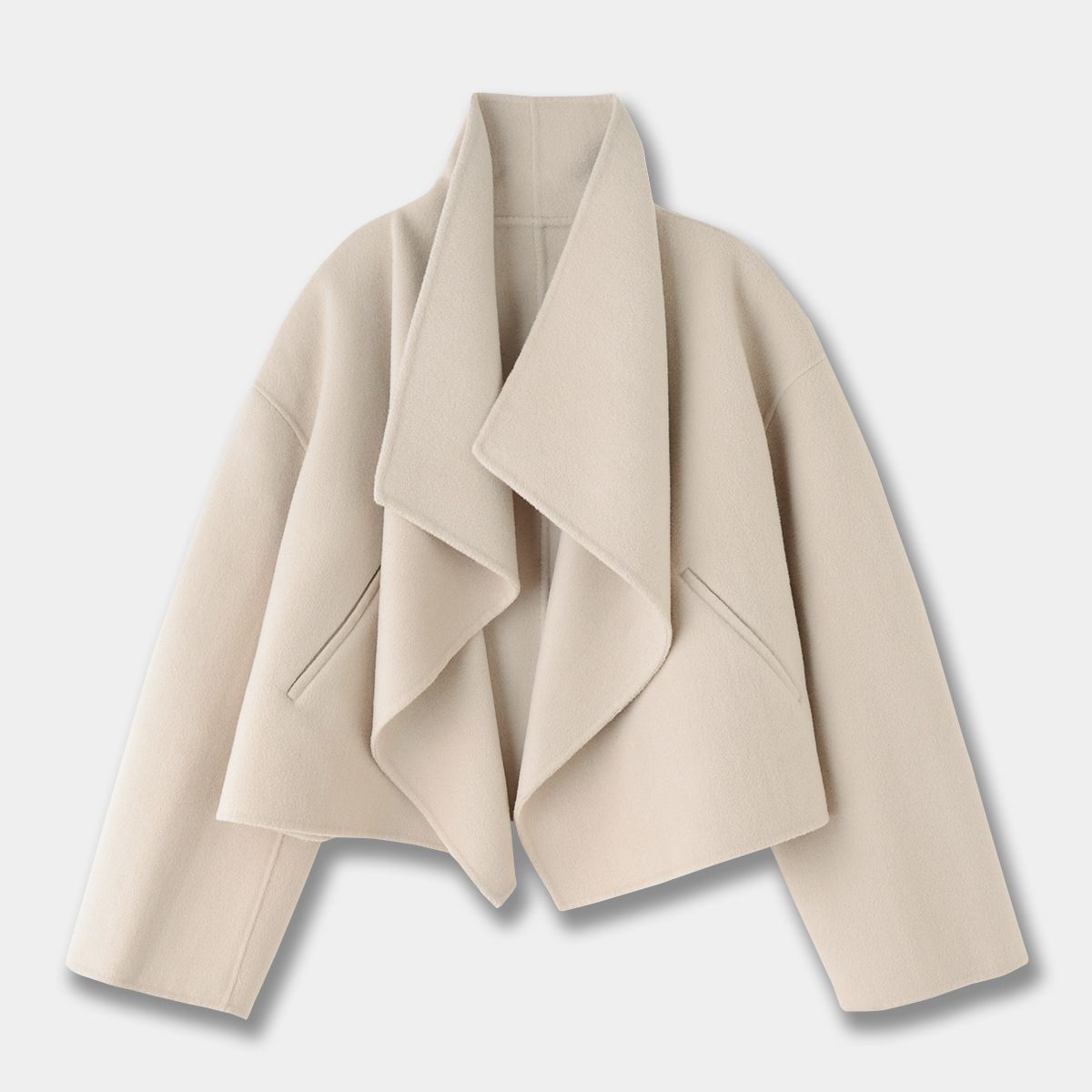 【霄霄形象美学】设计师款新中式款老钱时尚百搭简约大衣DY2502