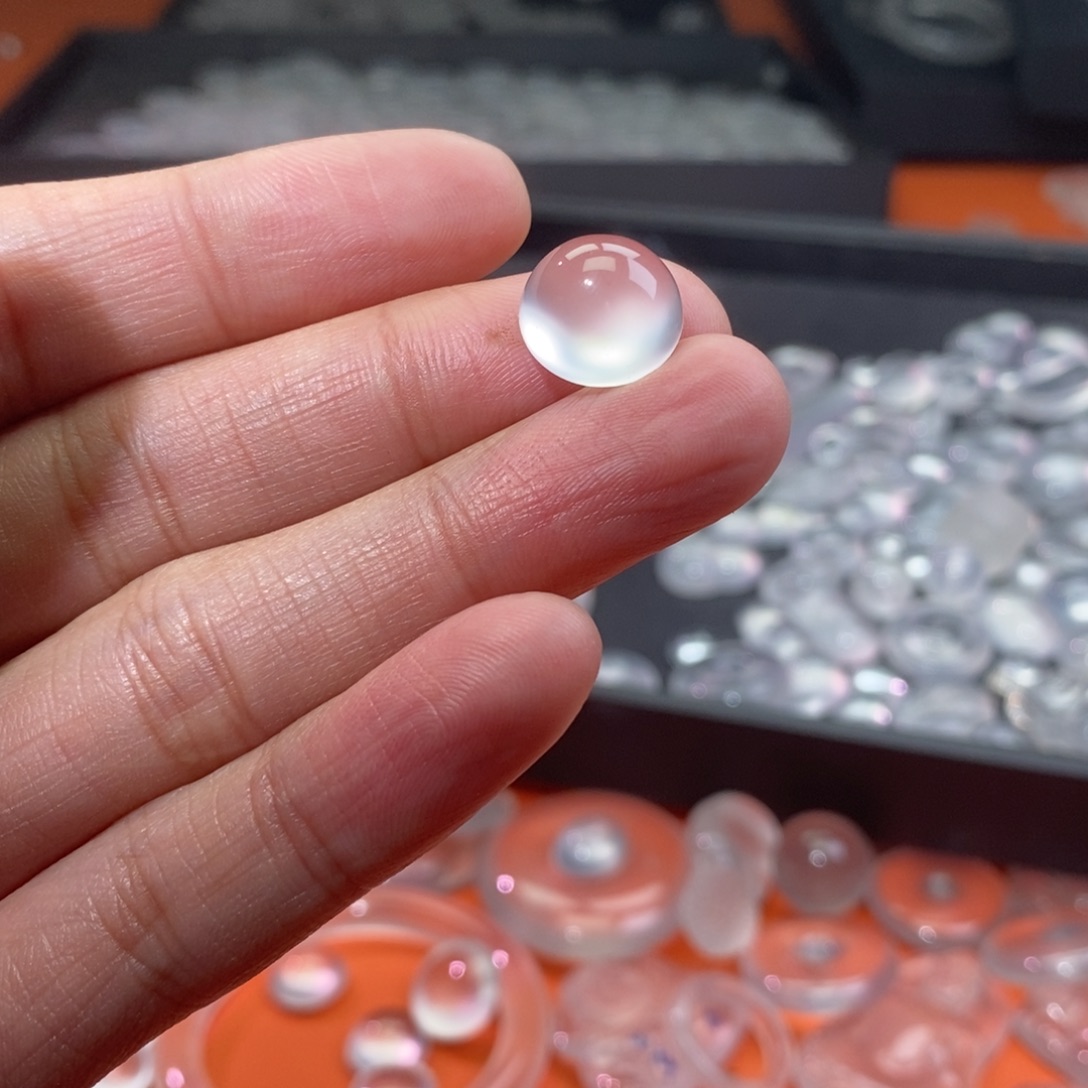 天***u石英质玉未镶嵌珠宝半成品