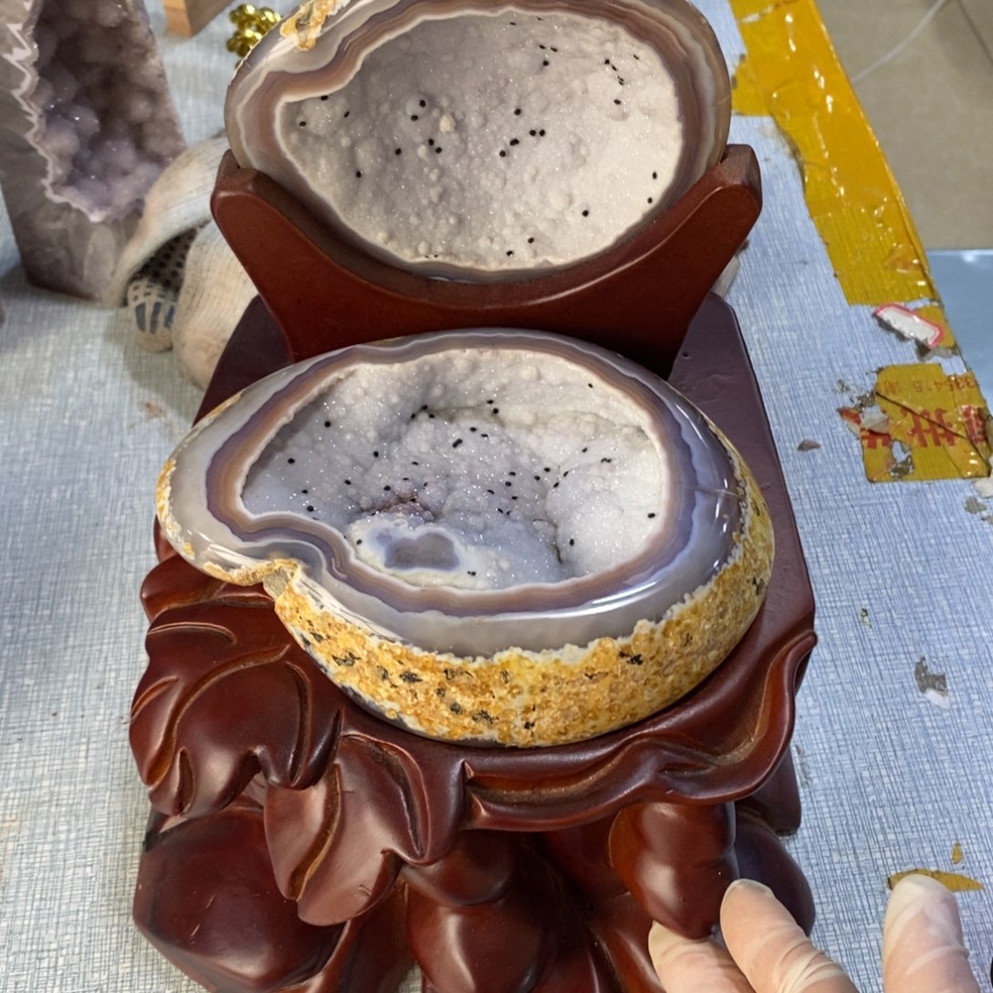 紫晶未镶嵌大型摆件（非配饰）