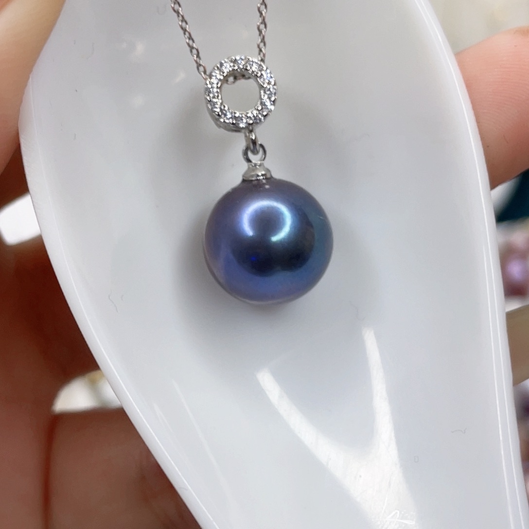 淡水珍珠未镶嵌吊坠(赠链)