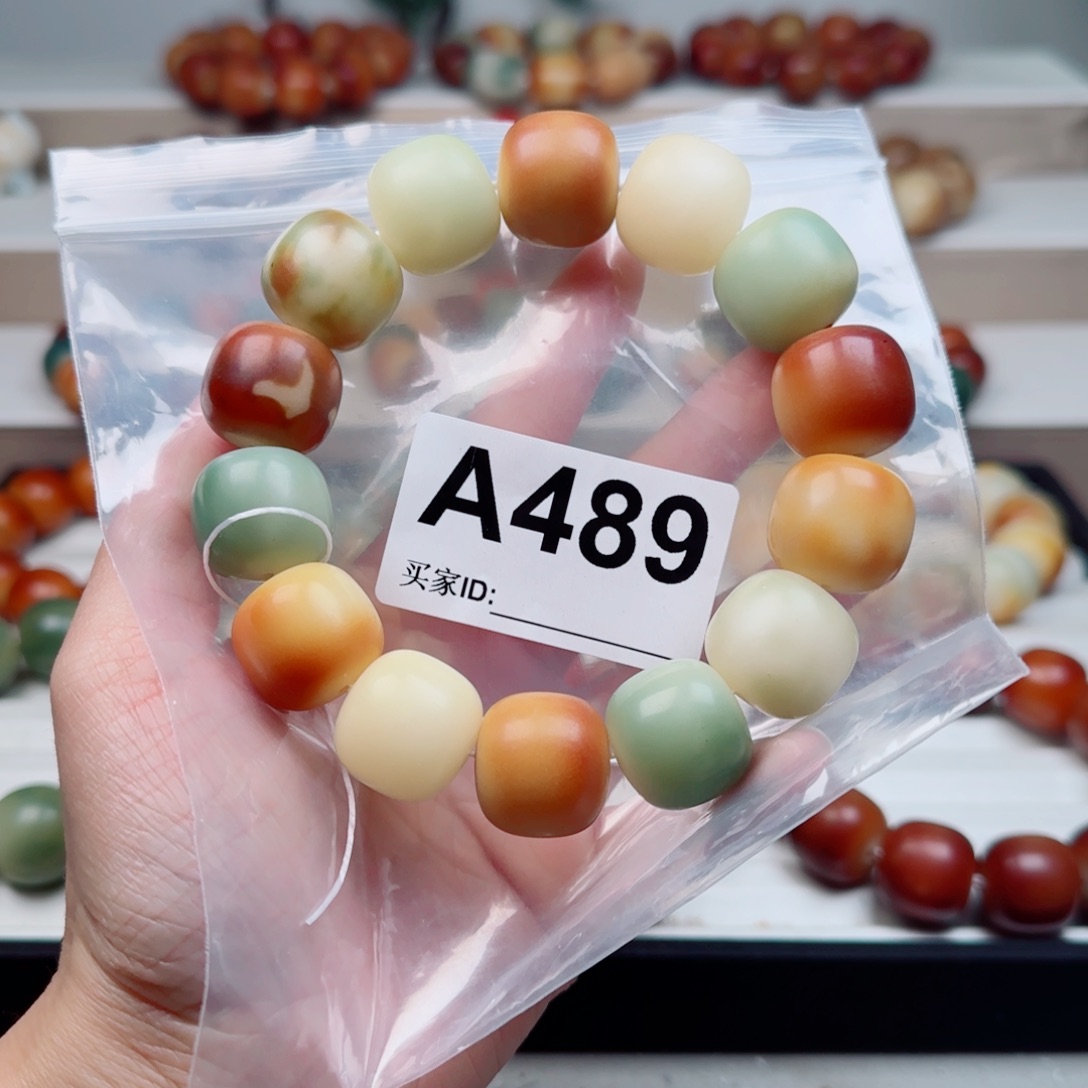 菩提根/象牙果手串19中瑕不退不换。