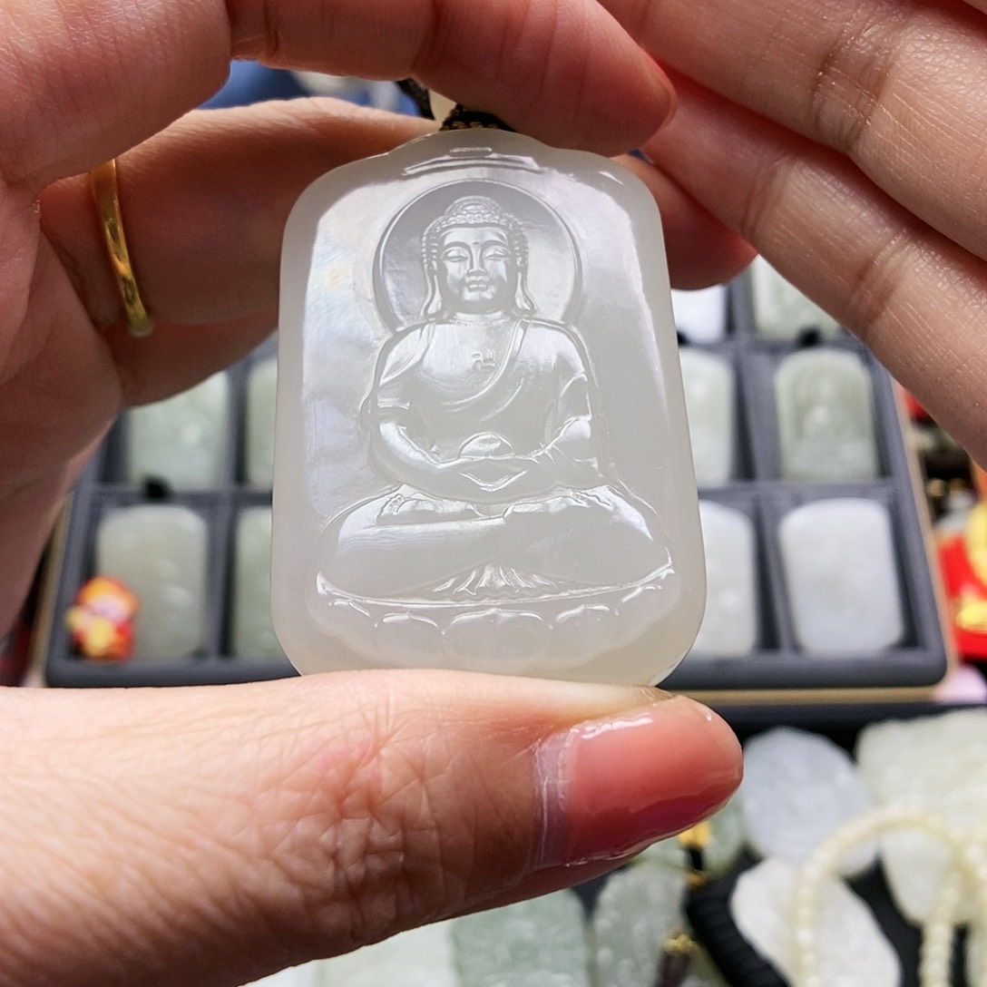 和田玉颈饰未镶嵌武