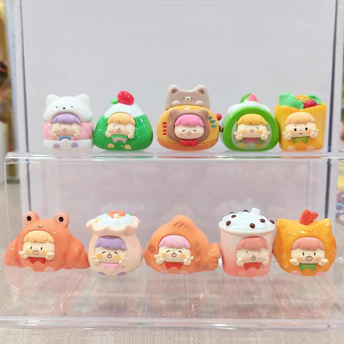 【许愿】淘气包下午茶盲盒萌粒潮玩手办可爱摆件