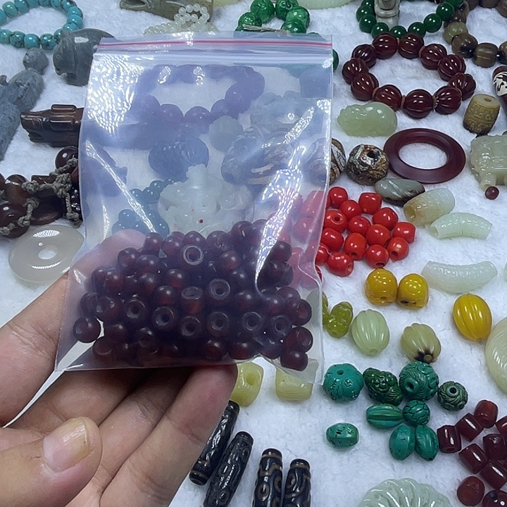 恋***雨合金颈饰玛瑙/玉髓