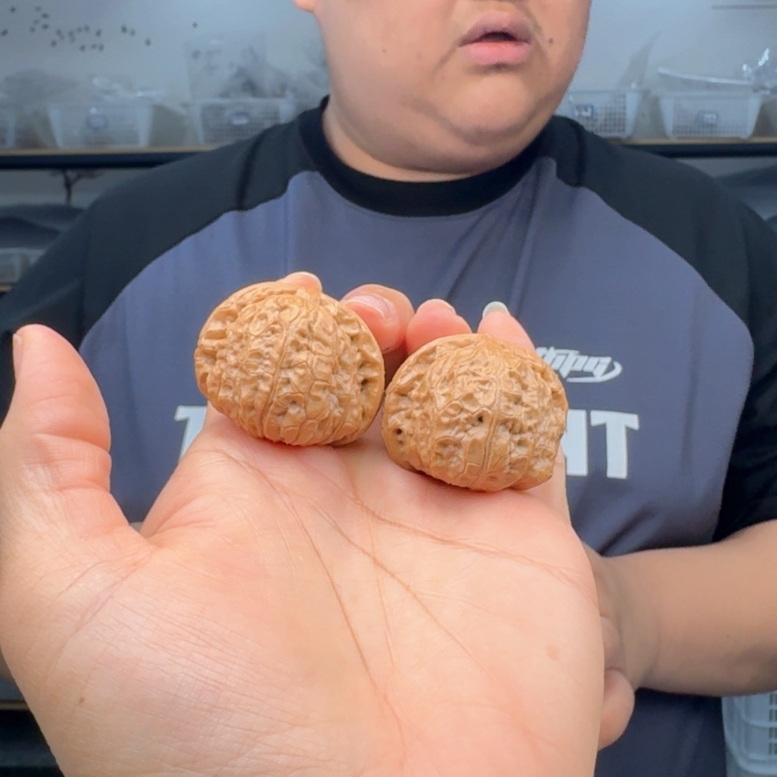 文玩核桃把件38南瓜墩