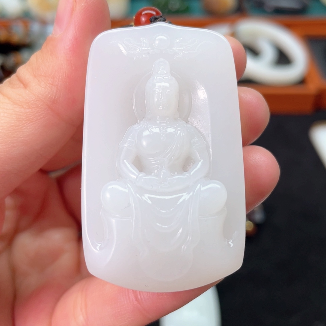 和田玉挂件未镶嵌