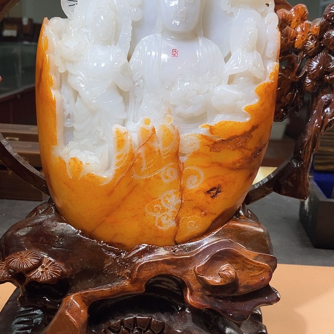 和田玉颈饰未镶嵌H****之L8