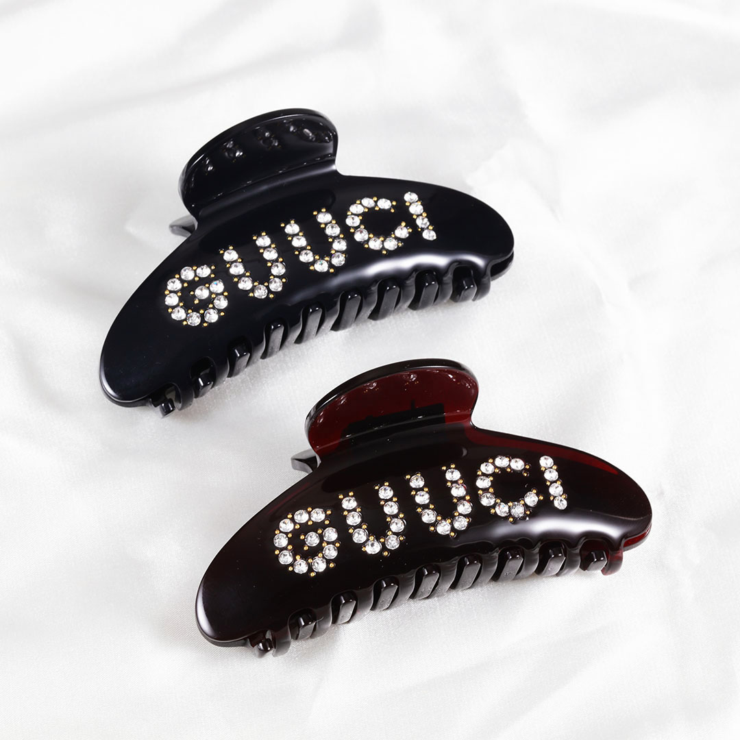 双面镶钻发夹鲨鱼夹发卡大号高级感后脑勺头发抓夹轻奢气质夹发箍