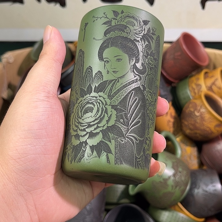 茶杯紫砂全手工紫砂主人杯