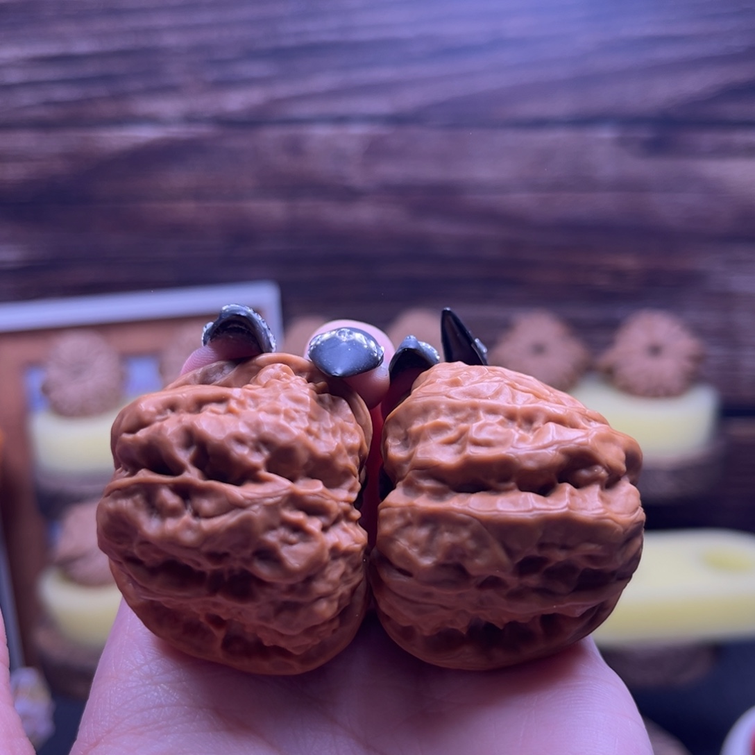 一***来桃核吊坠蛤蟆头闪56