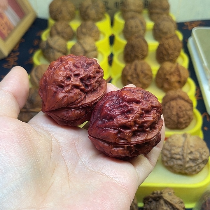 文玩核桃把件13、七彩九五玄包44