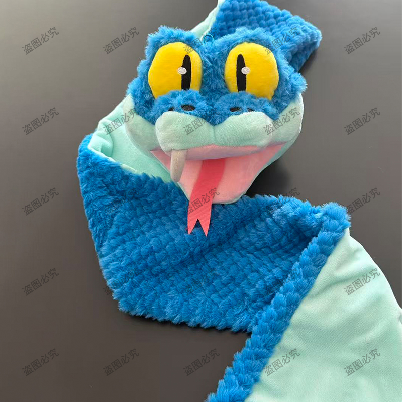 【抖音新款】盖瑞围巾卡通毛绒可爱动物造型围脖冬季可爱保暖送女生