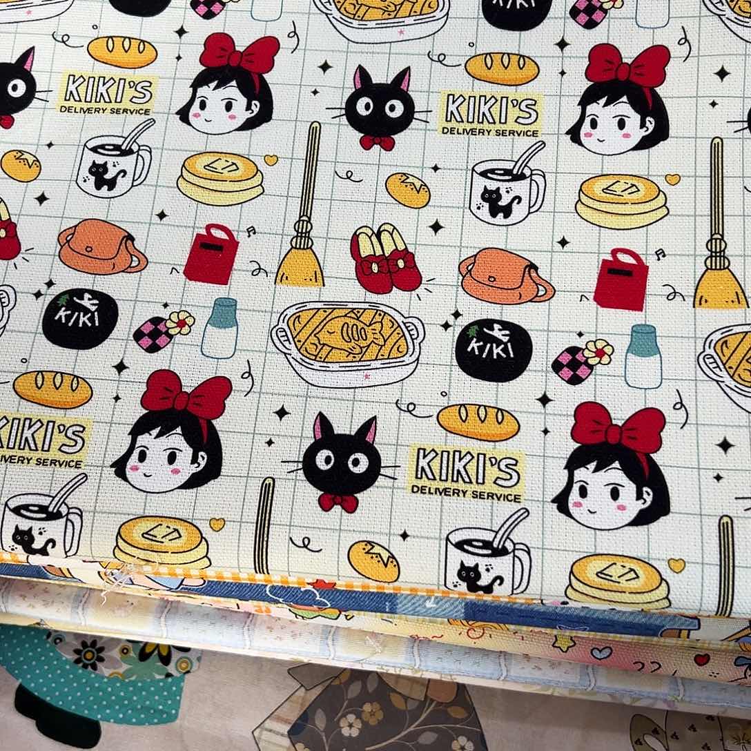 棉一米价纯棉定制底帆布1.5米宽果子块