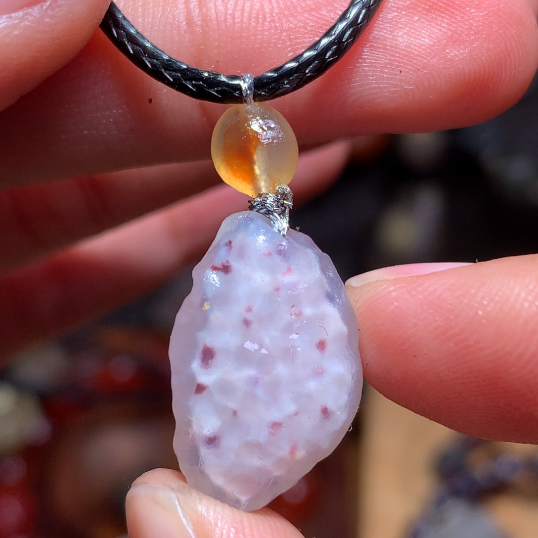 未镶嵌玛瑙/玉髓珠宝半成品