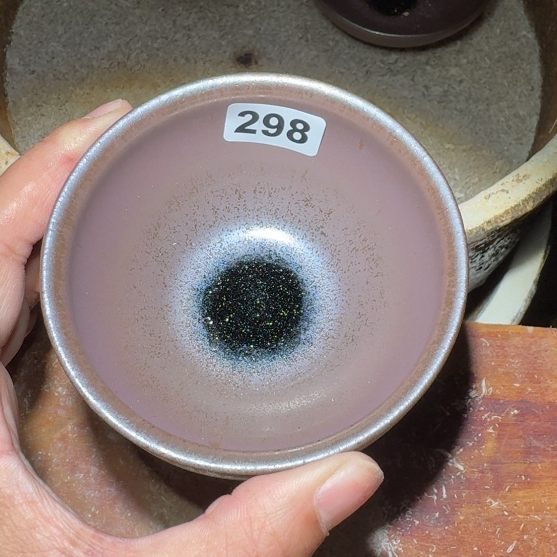 小雨茶盏，手工柴烧，