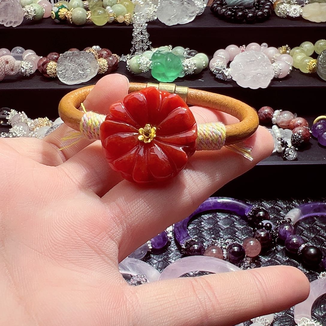 欧***饰未镶嵌手链水晶水晶手链