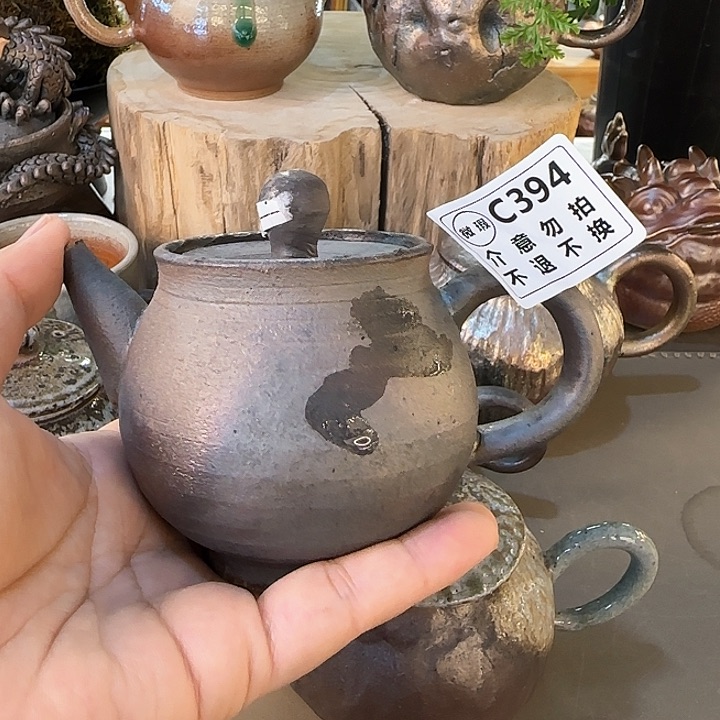 粗砂茶壶柴烧新品福利多多